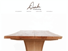 Tablet Screenshot of drakewoodworking.com